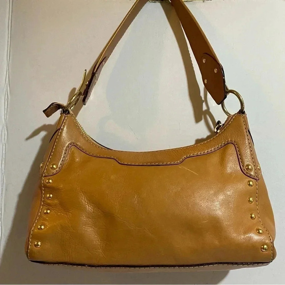 Michael kors brown leather shoulder handbag - Picture 5 of 12